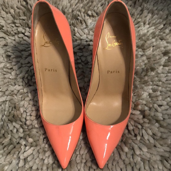Authentic Christian Louboutin So Kate 5” Heels in Flamingo Pink Size 38 - Picture 16 of 16